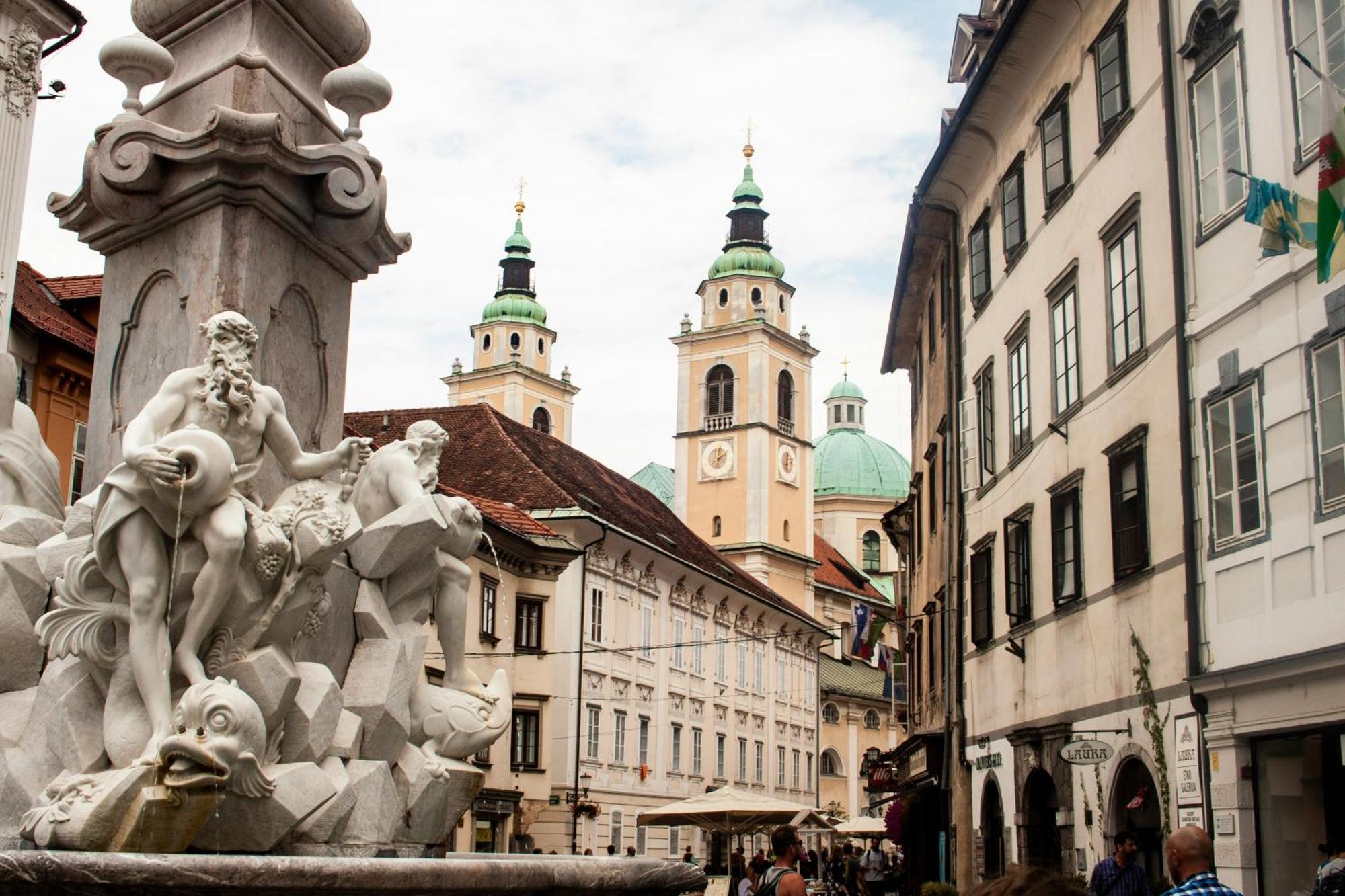 Ljubljana City Dragon Apartment מראה חיצוני תמונה